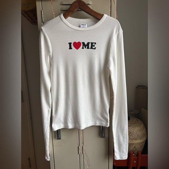 I Love Me Womens Long Sleeve Baby Tee - Picture 5 of 13